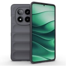 Захисний чохол Deexe Terra Case для Xiaomi Redmi Note 14 Pro 5G - Dark Grey: фото 1 з 6