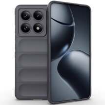 Защитный чехол Deexe Terra Case для Xiaomi Redmi Note 14 Pro 5G - Dark Grey: фото 1 из 6