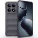 Защитный чехол Deexe Terra Case для Xiaomi Redmi Note 14 Pro 5G - Dark Grey (373110DH). Фото 1 из 6