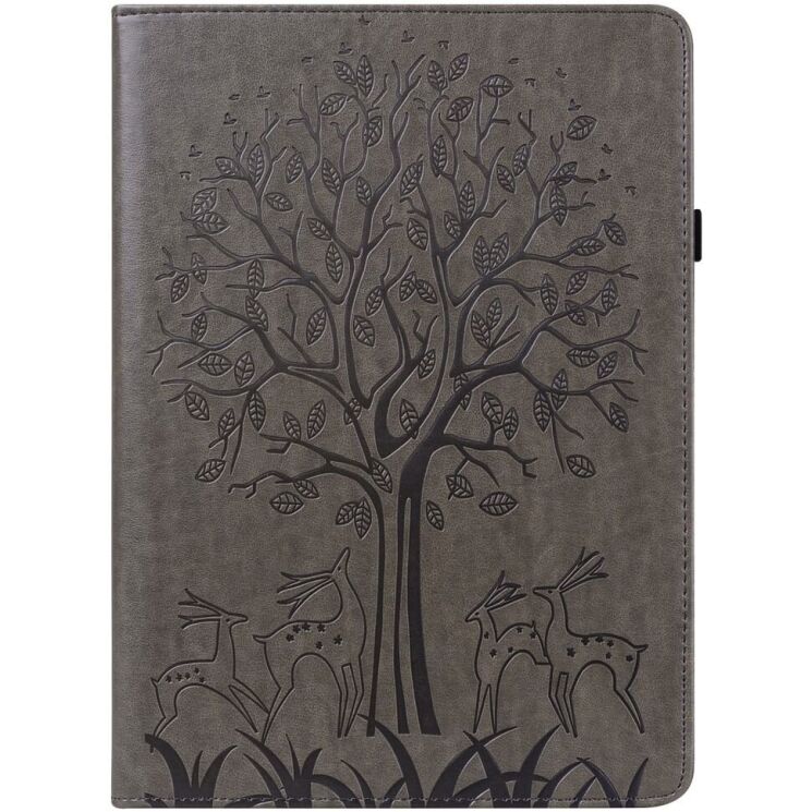 Защитный чехол Deexe Tree Print для Lenovo Tab P11 Gen 2 - Grey: фото 4 из 11