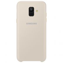 Защитный чехол Dual Layer Cover для Samsung Galaxy A6 2018 (A600) EF-PA600CFEGRU - Gold: фото 1 из 16