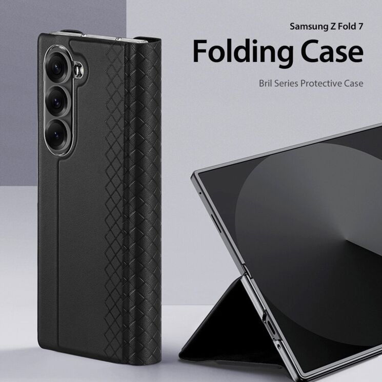 Захисний чохол DUX DUCIS Bril Series для Samsung Galaxy Fold 7 - Black: фото 4 з 12