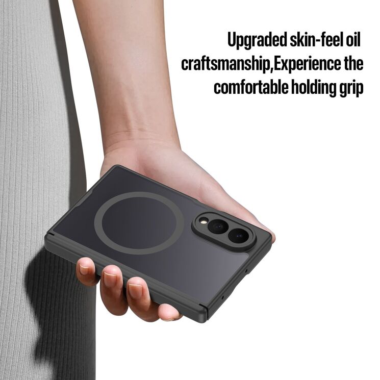 Защитный чехол Dux Ducis Expn Series Magnetic (FF) для Samsung Galaxy Fold 8 - Black: фото 6 из 12