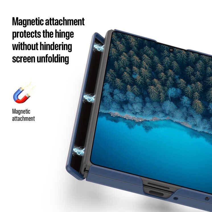 Защитный чехол Dux Ducis Expn Series Magnetic (FF) для Samsung Galaxy Fold 8 - Black: фото 9 из 12