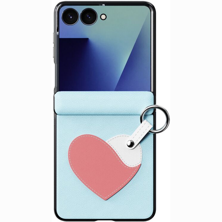 Захисний чохол DUX DUCIS Luvy Series для Samsung Galaxy Flip 8 - Baby Blue (423522TT) Захисний чохол DUX DUCIS Luvy Series для Samsung Galaxy Flip 8 - Baby Blue: фото 2 з 10