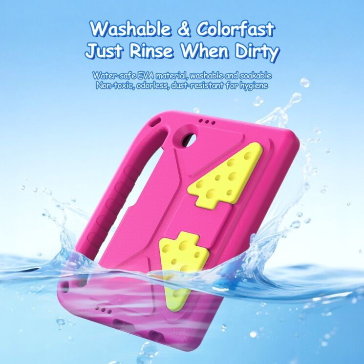 Захисний чохол DUX DUCIS Puff Series для Samsung Galaxy Tab A9 (X110/115) - Pink: фото 8 з 10