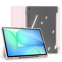 Защитный чехол DUX DUCIS TOBY Series для Samsung Galaxy Tab S10 FE Plus - Pink: фото 1 из 11