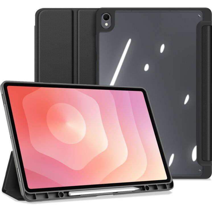Защитный чехол DUX DUCIS TOBY Series для Samsung Galaxy Tab S12 Plus - Black (436003B) Защитный чехол DUX DUCIS TOBY Series для Samsung Galaxy Tab S12 Plus - Black: фото 2 из 11