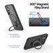 Защитный чехол DUX DUCIS Yind Series Stand для Samsung Galaxy S25 (S931) - Black (372317B). Фото 5 из 10