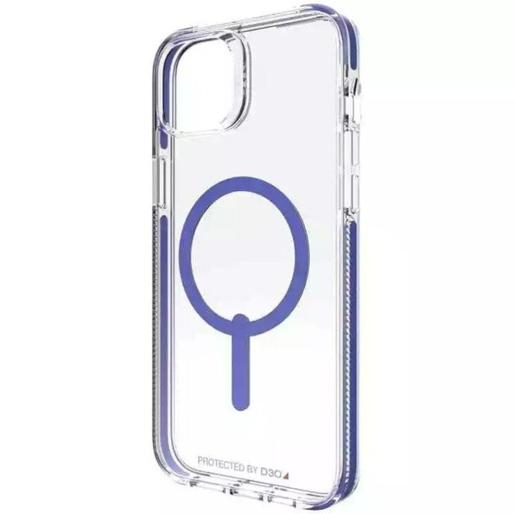 Захисний чохол Gear4 Piccadilly Snap Magsafe для Apple iPhone 14 Plus (702010104) - Periwinkle: фото 3 з 8