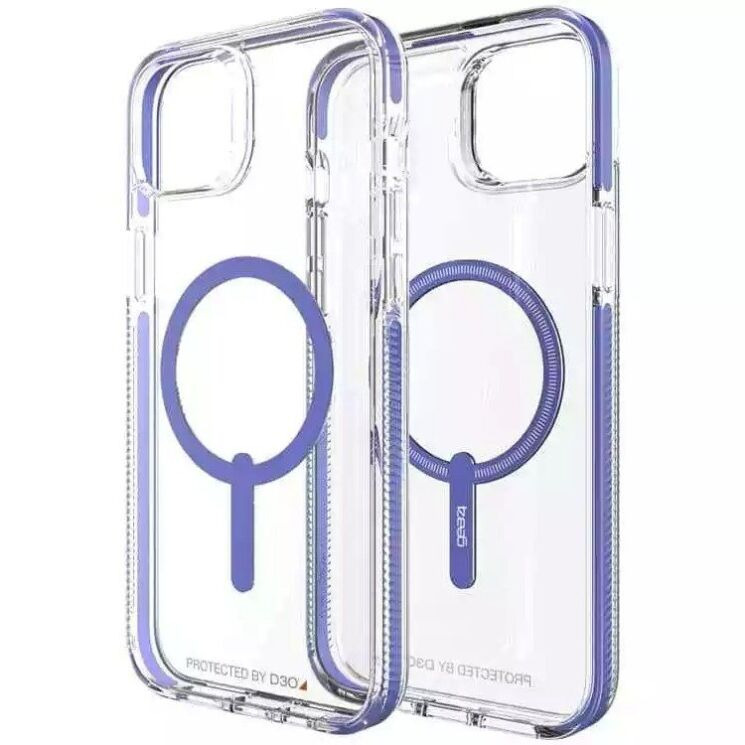 Захисний чохол Gear4 Piccadilly Snap Magsafe для Apple iPhone 14 Plus (702010104) - Periwinkle: фото 1 з 8