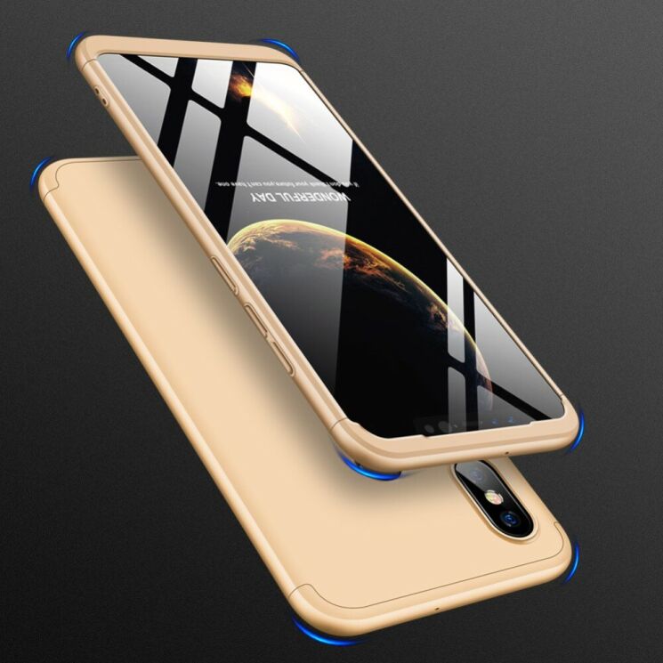 Защитный чехол GKK Double Dip Case для Xiaomi Mi 8 - Gold (139861F) Защитный чехол GKK Double Dip Case для Xiaomi Mi 8 - Gold: фото 5 из 14
