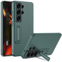 Защитный чехол GKK UltraThin Bracket Shell для Samsung Galaxy S26 Ultra - Green: фото 1 из 7