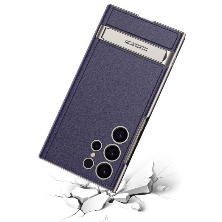 Защитный чехол GKK Wallet Case для Samsung Galaxy S23 Ultra (S918) - Black: фото 7 из 7