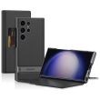 Защитный чехол GKK Wallet Case для Samsung Galaxy S23 Ultra (S918) - Black (321059B)