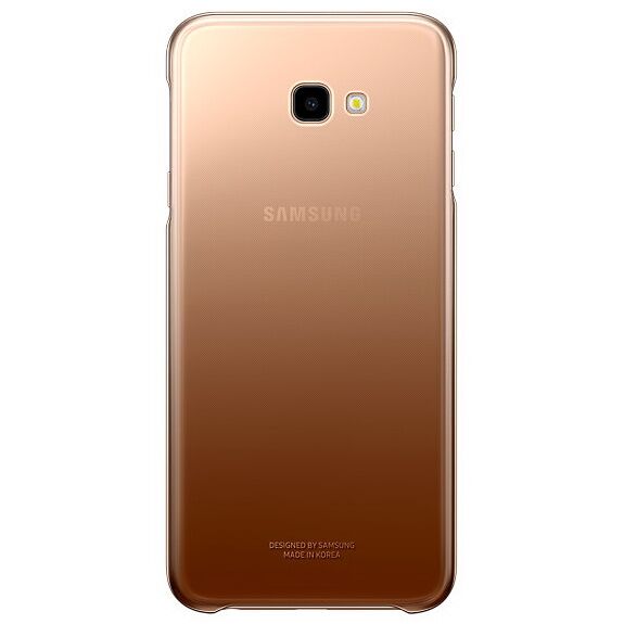 Защитный чехол Gradation Cover для Samsung Galaxy J4+ (J415) EF-AJ415CFEGRU - Gold: фото 1 из 6