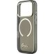 Защитный чехол Guess IML Script Metal MagSafe для iPhone 17 Pro Max (GUHMP17X5HTCSMSK) - Black (402880B). Фото 6 из 9