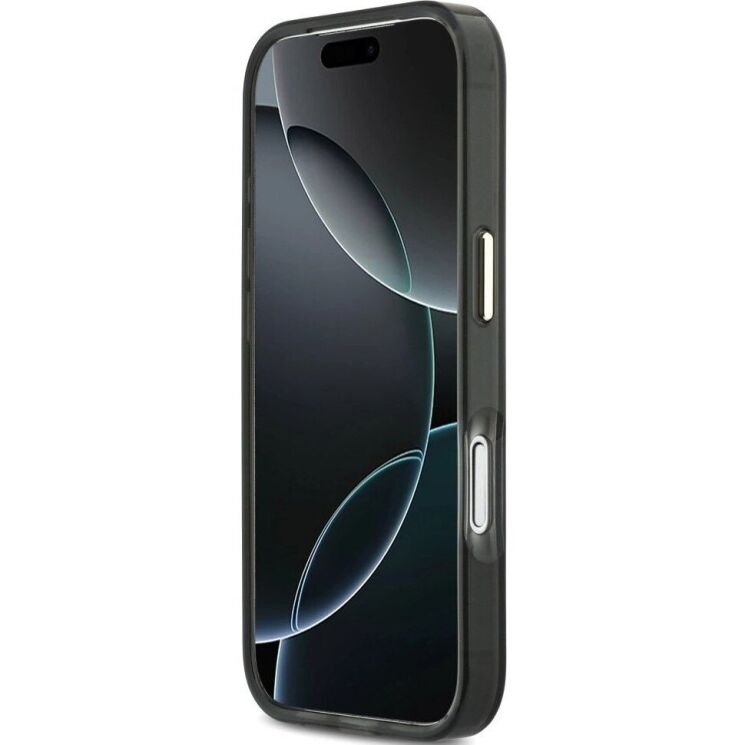Защитный чехол Guess IML Script Metal MagSafe для iPhone 17 Pro Max (GUHMP17X5HTCSMSK) - Black (402880B) Защитный чехол Guess IML Script Metal MagSafe для iPhone 17 Pro Max (GUHMP17X5HTCSMSK) - Black: фото 5 из 9