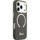 Защитный чехол Guess IML Script Metal MagSafe для iPhone 17 Pro Max (GUHMP17X5HTCSMSK) - Black (402880B). Фото 4 из 9
