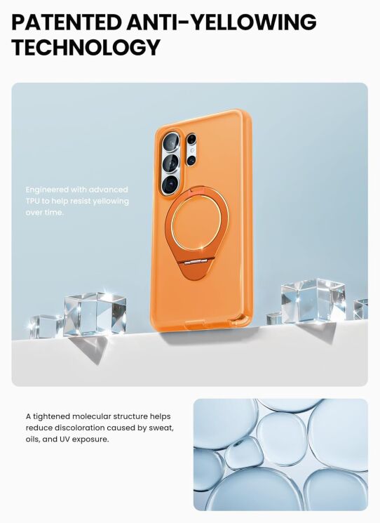 Защитный чехол i-Blason Cosmo MagSafe by Supcase для Samsung Galaxy S26 Ultra (S948) 843439161061 - Coral: фото 5 из 10