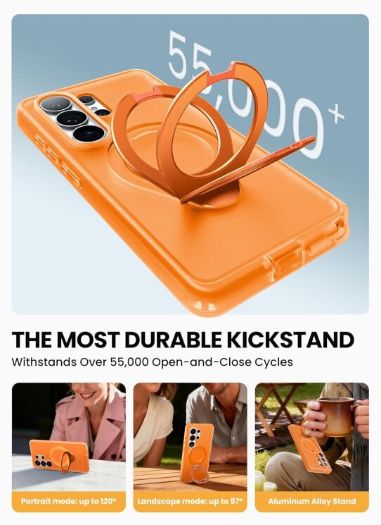 Защитный чехол i-Blason Cosmo MagSafe by Supcase для Samsung Galaxy S26 Ultra (S948) 843439161061 - Coral: фото 7 из 10