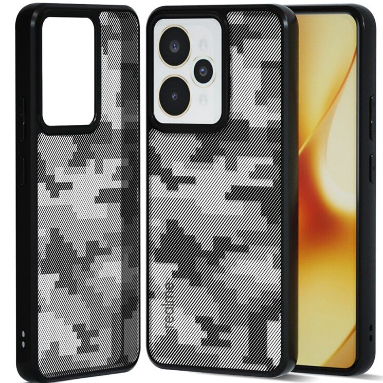 Захисний чохол IBMRS Military для Realme 15 Pro - Grid Camouflage: фото 1 з 3