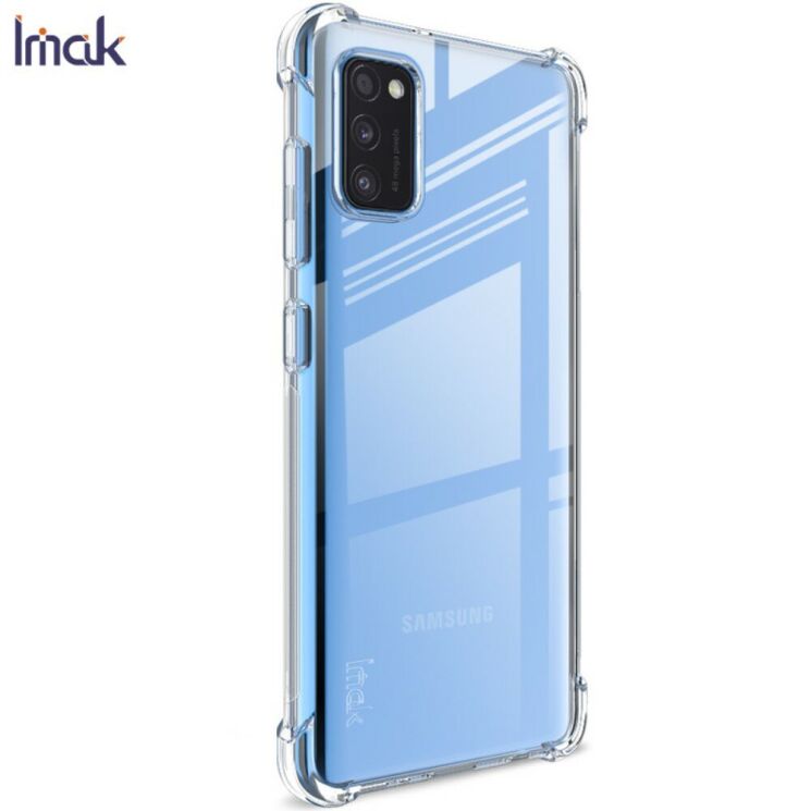 Чехол с усиленными углами IMAK Airbag MAX Case для Samsung Galaxy A41 (A415) - Transparent: фото 3 из 11