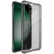 Защитный чехол IMAK Airbag MAX Case для Samsung Galaxy S24 FE (S721) - Transparent Black (367502H). Фото 1 из 7