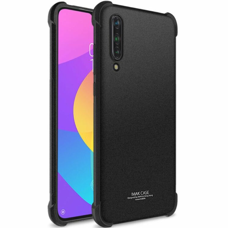 Чехол с усиленными углами IMAK Airbag MAX Case для Xiaomi Mi 9 Lite / Mi CC9 - Matte Black: фото 1 из 15