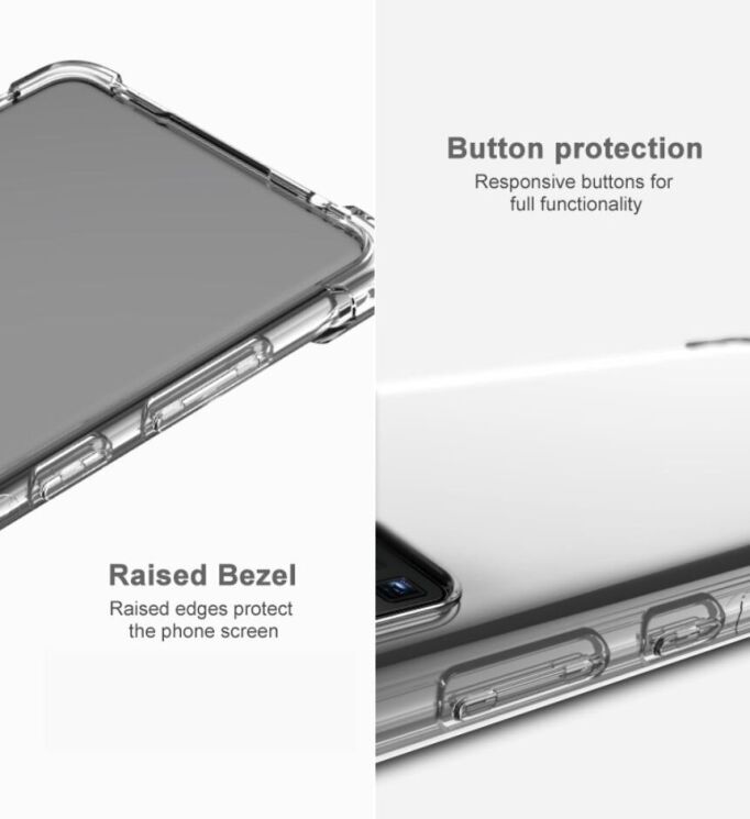 Защитный чехол IMAK Airbag Sand Case для Honor Magic 7 Pro - Black: фото 8 из 9