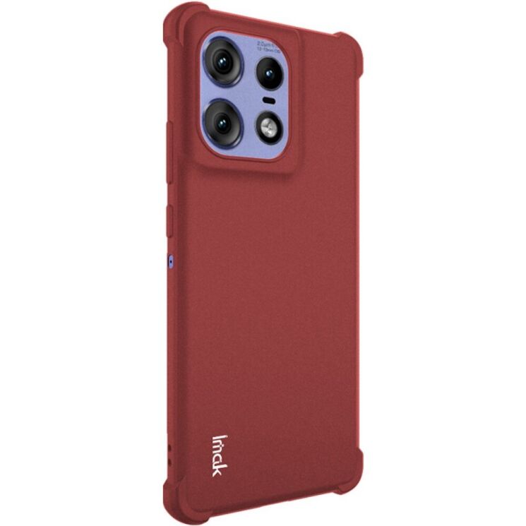 Защитный чехол IMAK Airbag Sand Case для Motorola Edge 50 Pro - Red: фото 4 из 12