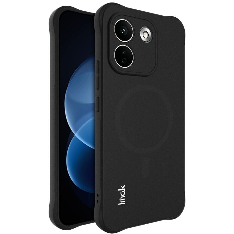 Защитный чехол IMAK Airbag Sand Case with MagSafe для Xiaomi Redmi Note 17 Pro Max - Matte Black (430513MB) Защитный чехол IMAK Airbag Sand Case with MagSafe для Xiaomi Redmi Note 17 Pro Max - Matte Black: фото 1 из 11