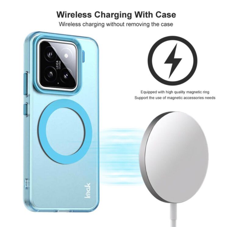 Защитный чехол IMAK Candy Series Magnetic для Xiaomi 15 - Red: фото 3 из 7