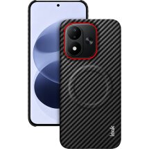 Защитный чехол IMAK Carbon Guard with MagSafe для Xiaomi Redmi Note 17 (4G/5G) - Carbon Fiber: фото 1 из 9