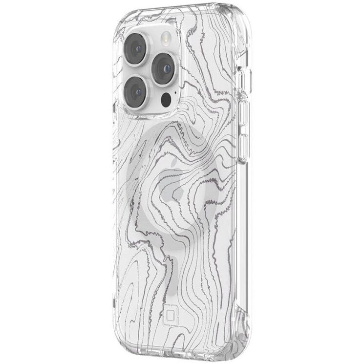 Защитный чехол Incipio Forme MagSafe для Apple iPhone 14 Pro (IPH-2005-TPG) - Topographic: фото 2 из 6