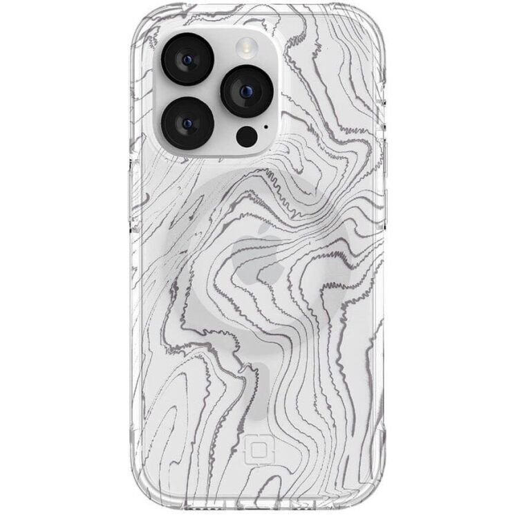 Защитный чехол Incipio Forme MagSafe для Apple iPhone 14 Pro (IPH-2005-TPG) - Topographic: фото 4 из 6
