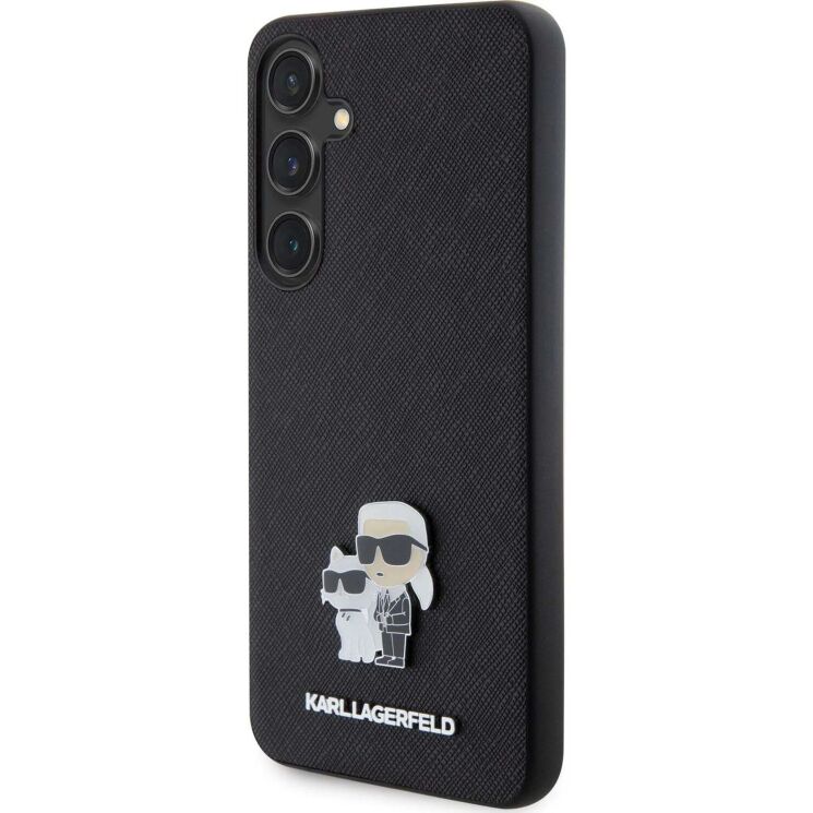 Защитный чехол Karl Lagerfeld 3D Rubber Karl & Choupette для Samsung Galaxy S24 Plus (S926) KLHCS24M3DRKCNK - Black: фото 4 из 8