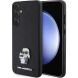 Защитный чехол Karl Lagerfeld 3D Rubber Karl & Choupette для Samsung Galaxy S24 Plus (S926) KLHCS24M3DRKCNK - Black (347056B). Фото 1 из 8