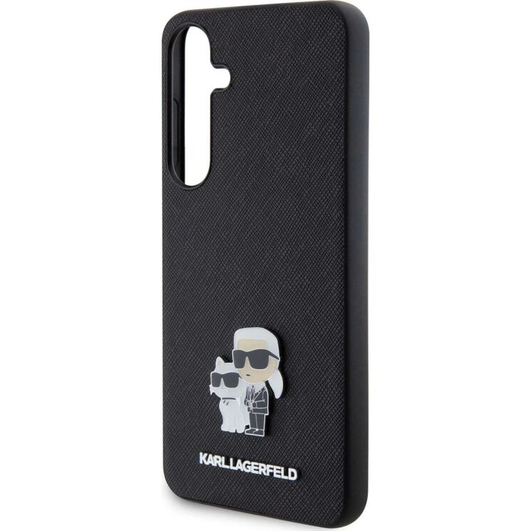 Защитный чехол Karl Lagerfeld 3D Rubber Karl & Choupette для Samsung Galaxy S24 Plus (S926) KLHCS24M3DRKCNK - Black: фото 6 из 8