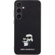 Защитный чехол Karl Lagerfeld 3D Rubber Karl & Choupette для Samsung Galaxy S24 Plus (S926) KLHCS24M3DRKCNK - Black (347056B). Фото 2 из 8