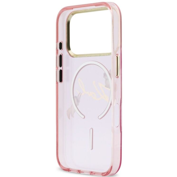 Захисний чохол Karl Lagerfeld IML Choupettes Karl Script Logo MagSafe для iPhone 17 Pro Max (KLHMP17X5HKSCAP) - Pink (411147P) Захисний чохол Karl Lagerfeld IML Choupettes Karl Script Logo MagSafe для iPhone 17 Pro Max (KLHMP17X5HKSCAP) - Pink: фото 7 з 8
