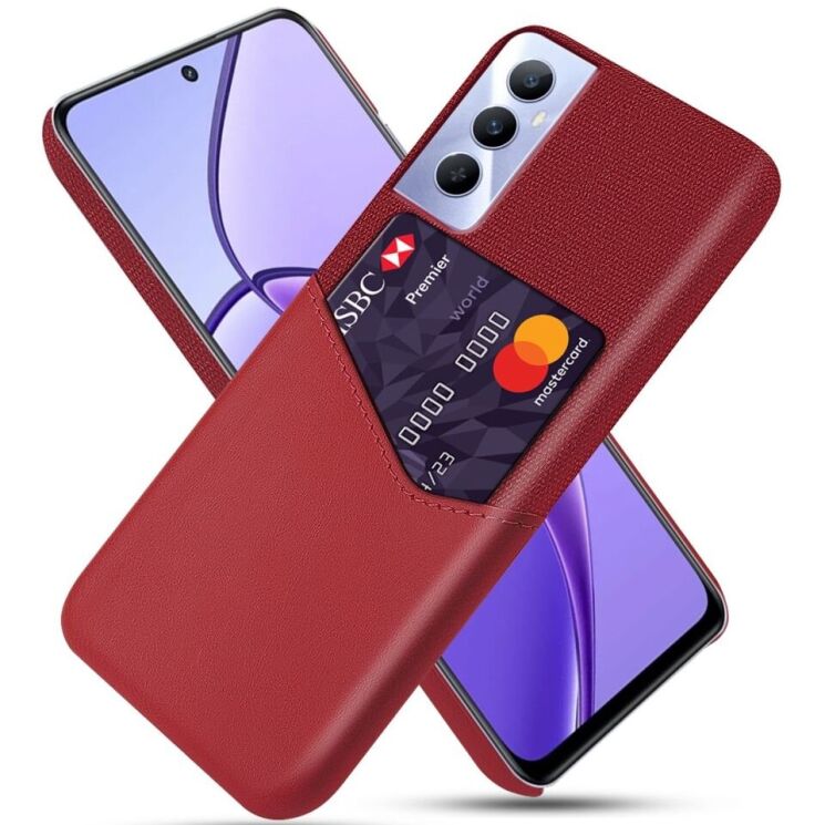 Захисний чохол KSQ Business Pocket для Realme C65 - Red: фото 1 з 4