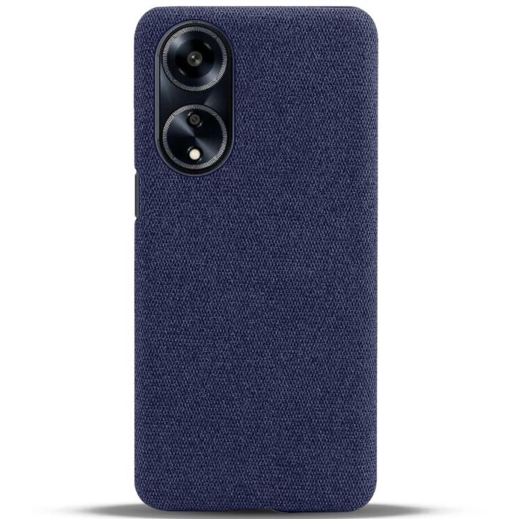 Защитный чехол KSQ Cloth Style для OPPO A98 - Blue: фото 2 из 5