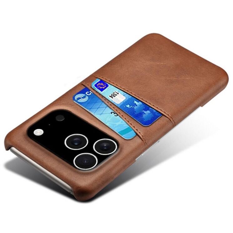 Захисний чохол KSQ Pocket Case для Apple iPhone 17 Pro - Brown: фото 4 з 5