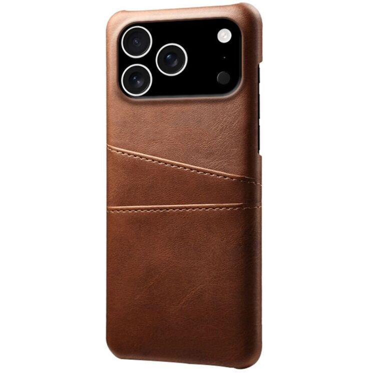 Захисний чохол KSQ Pocket Case для Apple iPhone 17 Pro - Brown: фото 3 з 5