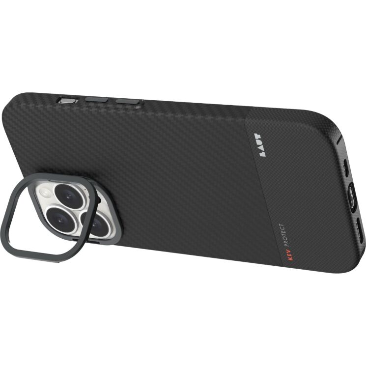 Захисний чохол Laut KEV PROTECT для Apple iPhone 16 Pro - Black: фото 4 з 14