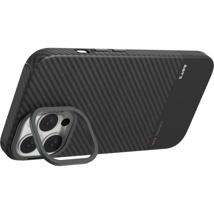 Захисний чохол Laut KEV PROTECT для Apple iPhone 16 Pro - Black: фото 3 з 14
