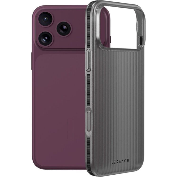 Захисний чохол LEREACH TOC Series для iPhone 18 Pro / 17 Pro - Black: фото 1 з 11