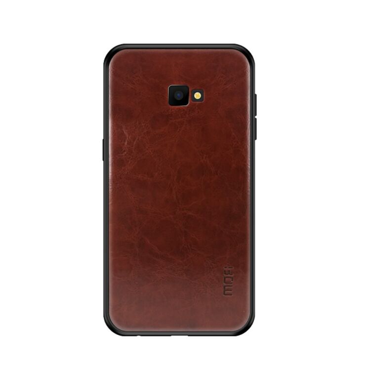 Захисний чохол MOFI Leather Cover для Samsung Galaxy J4+ (J415) - Brown: фото 1 з 11