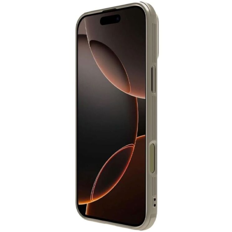Защитный чехол NILLKIN CamShield Pro для Apple iPhone 16 Pro - Gold: фото 4 из 18